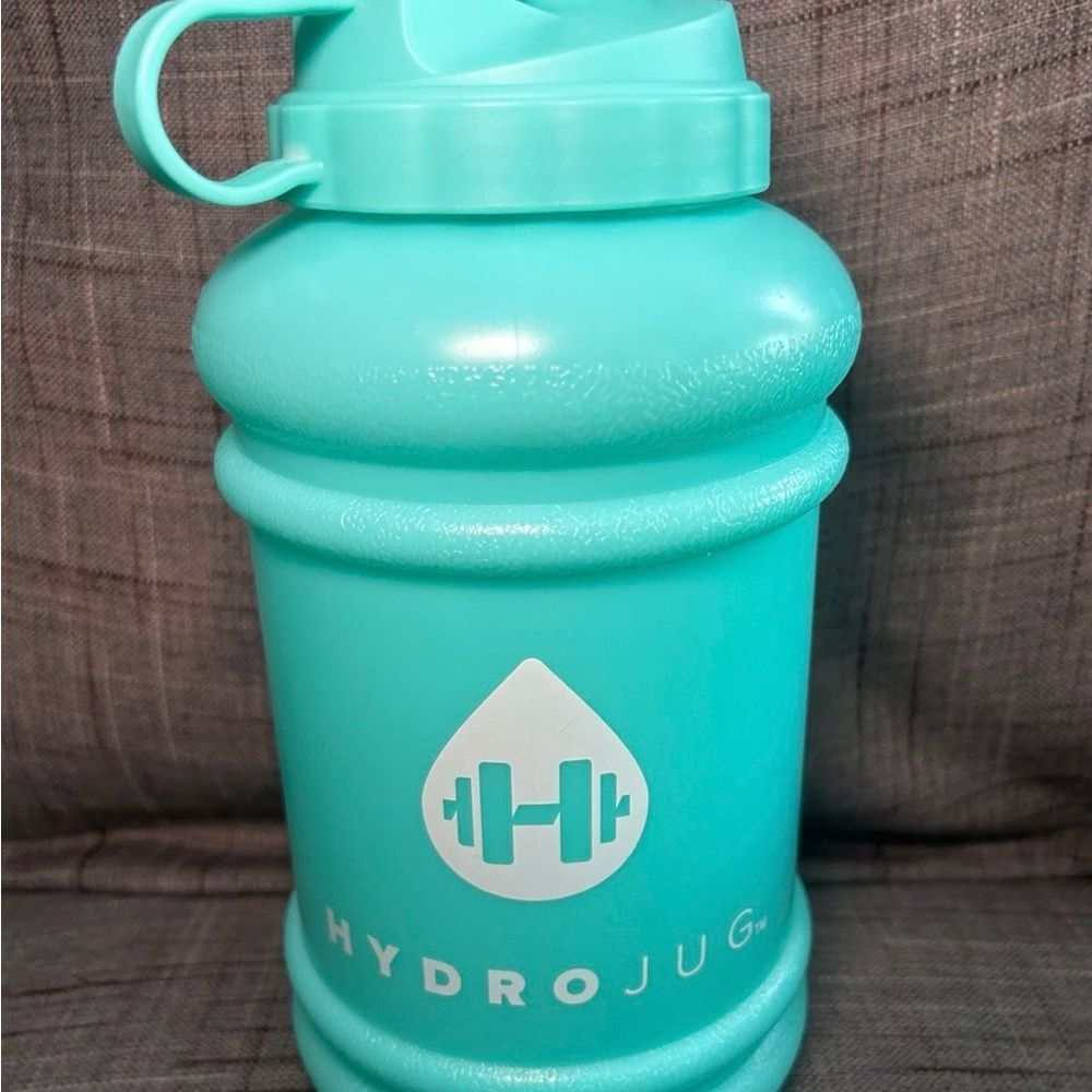 HydroJug Teal 73oz Reusable Water Bottle Gym Sports Jug Fitness Hydration